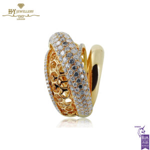 Rose Gold Brilliant Cut Diamond Ring - 3.35ct-14202