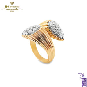 Yellow Gold Brilliant Cut Diamond Ring - 1.54ct-14326