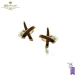 Yellow Gold Cartier Design Cufflinks-0