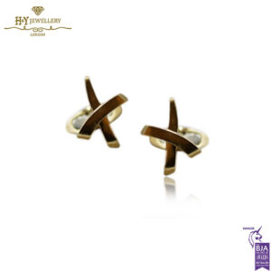Yellow Gold Cartier Design Cufflinks-0