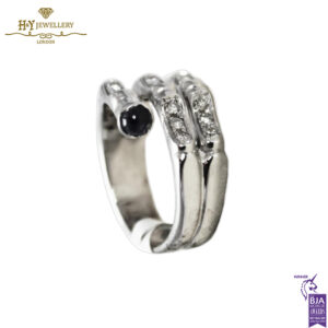 White Gold Brilliant Cut Diamond Ring - 0.30ct-14065