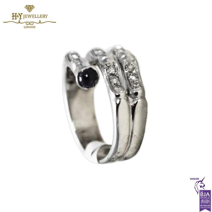 White Gold Brilliant Cut Diamond Ring - 0.30ct-14065