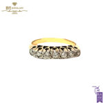 Yellow Gold Brilliant Cut Diamond Ring - 0.38ct-0
