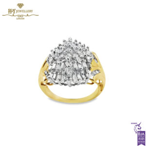 Yellow & White Gold Mix Cut Diamond Ring - 1.40ct-0