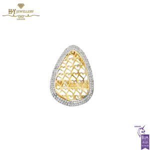 Yellow Gold Brilliant Cut Diamond Heart Shape Ring - 0.80ct-14343