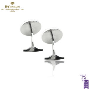 Rolex Design Matt Gold Finish Cufflinks -13697