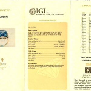 Yellow & White Gold Radiant Cut Vintage Spinel & Brilliant Cut Diamond Ring - 12.60ct-11786