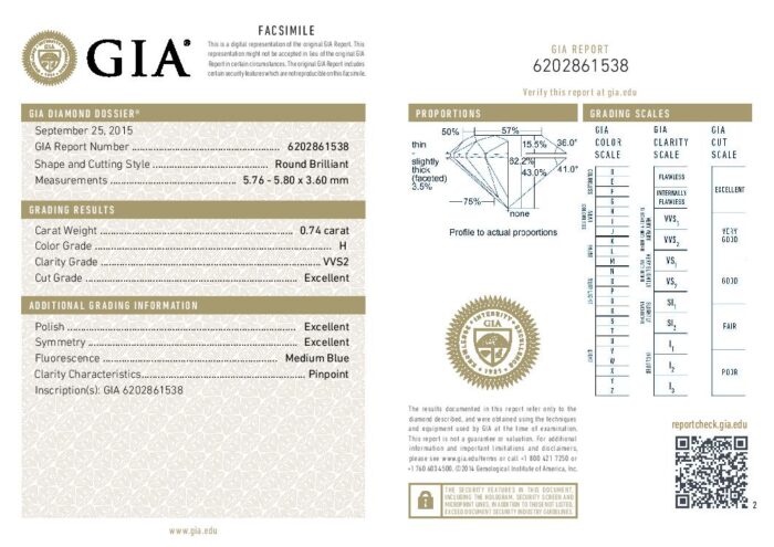 White Gold Brilliant Cut Diamond Earrings -1.44ct-3723