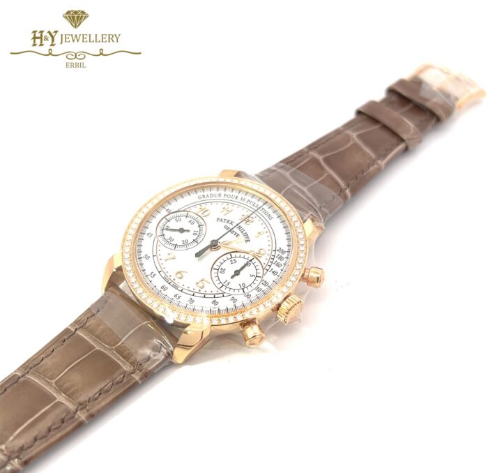 Patek Philippe Complications Chronograph Rose Gold with Diamonds {DISCONTINUED} - ref 7150/250R-001-12534