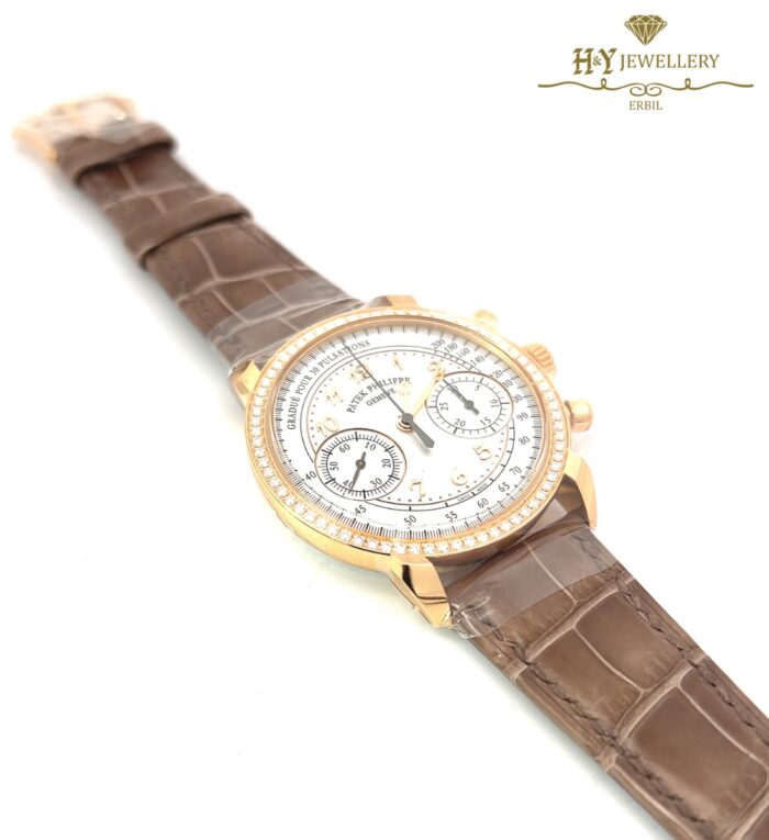Patek Philippe Complications Chronograph Rose Gold with Diamonds {DISCONTINUED} - ref 7150/250R-001-12536