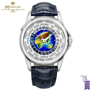 Patek Philippe World Time White Gold {DISCONTINUED} - ref 5131G-001-0