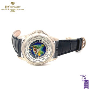 Patek Philippe World Time White Gold {DISCONTINUED} - ref 5131G-001-16008