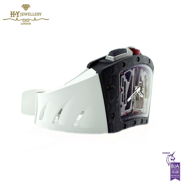 Richard Mille Manual Winding Tourbillon Alain Prost Carbon TPT {LIMITED 30 pcs} - ref RM70-01-16184