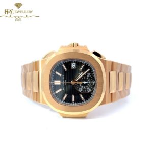 Patek Philippe Nautilus Chronograph Date Full Rose Gold {DISCONTINUED} - ref 5980/1R-001-12354