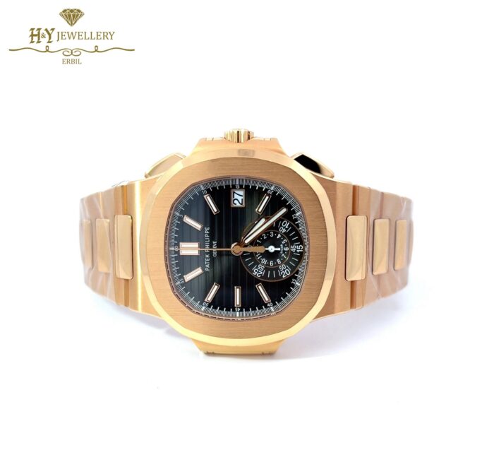 Patek Philippe Nautilus Chronograph Date Full Rose Gold {DISCONTINUED} - ref 5980/1R-001-12354