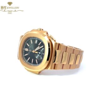 Patek Philippe Nautilus Chronograph Date Full Rose Gold {DISCONTINUED} - ref 5980/1R-001-12353