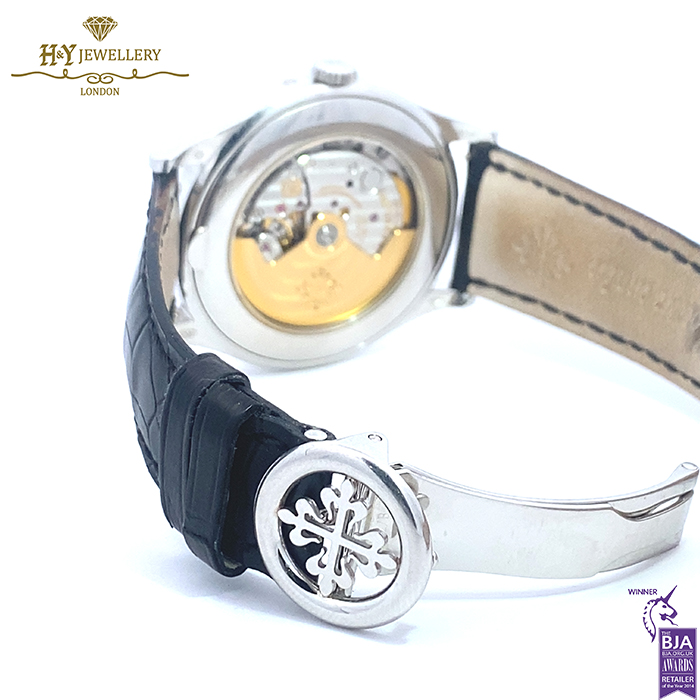 Patek Philippe Grand Complications Perpetual Calendar Platinum {DISCONTINUED} - ref 5496P-001 -16228