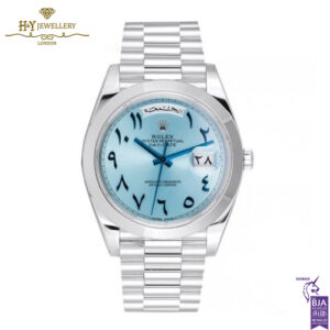 Rolex Day Date Platinum Arabic Numerals - ref 228206-0