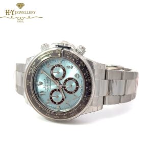 Rolex Daytona Platinum Arabic Ice Blue Dial - ref 116506-12124