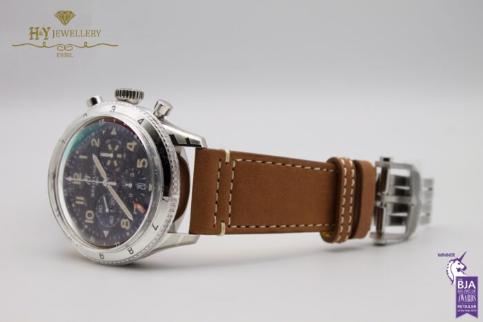 Breitling Super Avi B04 Chronograph GMT 46 P-51 Mustang Stainless Steel - ref AB04453A1B1X1-10941