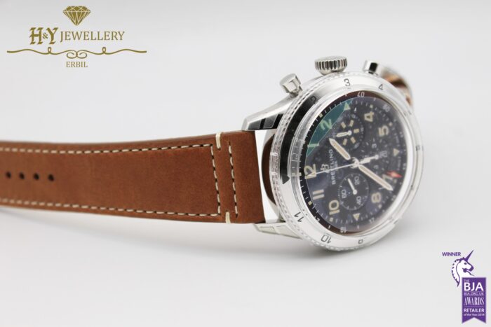 Breitling Super Avi B04 Chronograph GMT 46 P-51 Mustang Stainless Steel - ref AB04453A1B1X1-10942