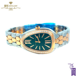 Bvlgari Serpenti Seduttori Harrods Edition Rose Gold & Steel with Diamonds - ref 103526-15644