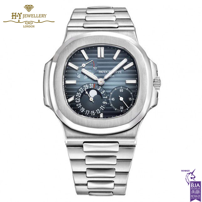 Patek Philippe Nautilus Moon Phase Stainless Steel {DISCONTINUED} - ref 5712/1A-001-0