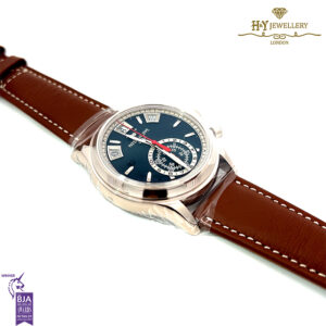 Patek Philippe Complications Annual Calendar Flyback Chronograph White Gold {DISCONTINUED} - ref 5960/01G-001-16056