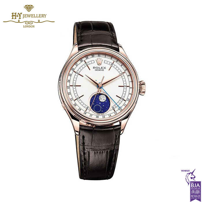 Rolex Cellini Moonphase Rose Gold ref - 50535-0