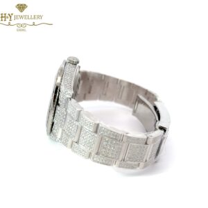 Rolex Datejust Stainless Steel Aftermarket Diamonds & Gemstones - ref 126300-12234