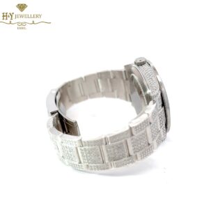 Rolex Datejust Stainless Steel Aftermarket Diamonds & Gemstones - ref 126300-12236