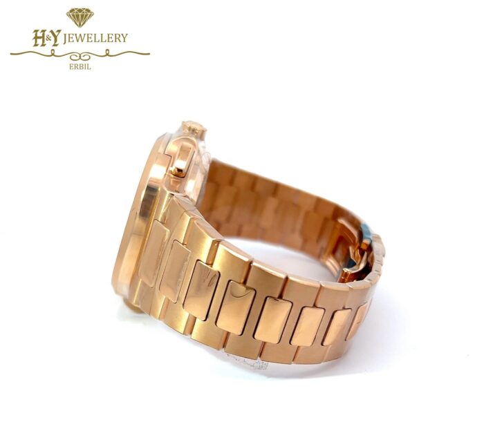 Patek Philippe Nautilus Travel Time Chronograph Rose Gold - ref 5990/1R-001-12643