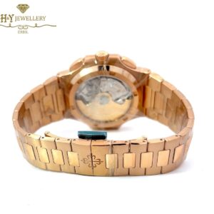Patek Philippe Nautilus Travel Time Chronograph Rose Gold - ref 5990/1R-001-12642