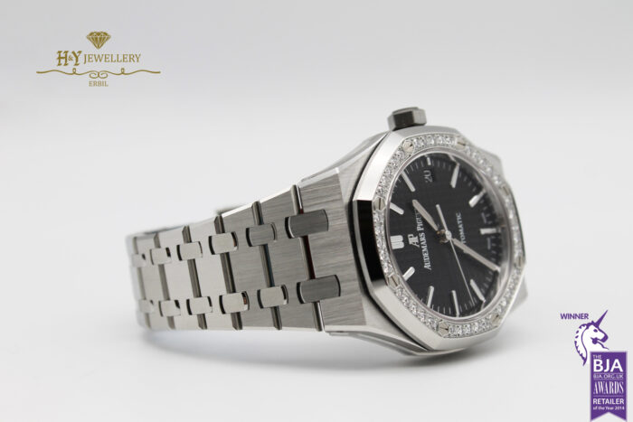 Audemars Piguet Royal Oak Stainless Steel with Factory Diamonds - ref 15451ST.ZZ.1256ST.01-9921