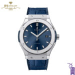 Hublot Classic Fusion Titanium Blue - ref 542.NX.7170.LR-0