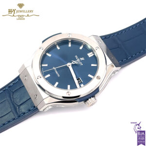 Hublot Classic Fusion Titanium Blue - ref 542.NX.7170.LR-17174