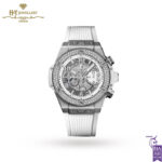 Hublot Unico Titanium White Diamonds - ref 441.NE.2011.RW.1104-0
