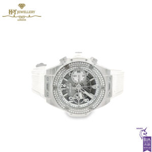 Hublot Unico Titanium White Diamonds - ref 441.NE.2011.RW.1104-13709
