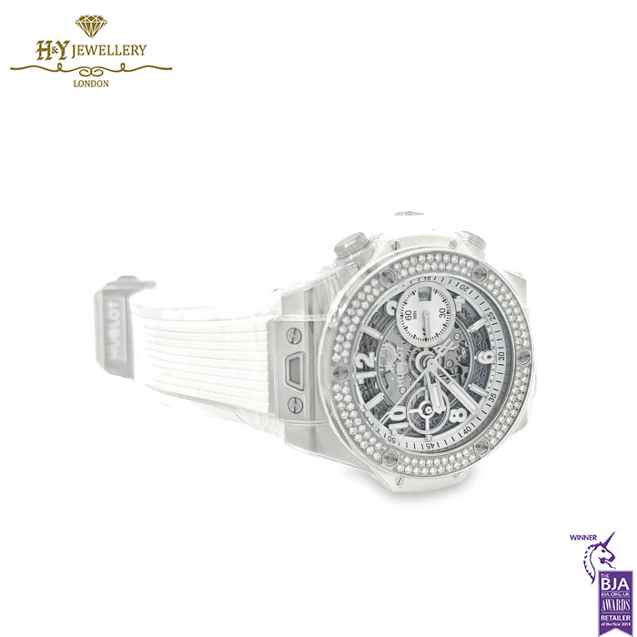 Hublot Unico Titanium White Diamonds - ref 441.NE.2011.RW.1104-13710