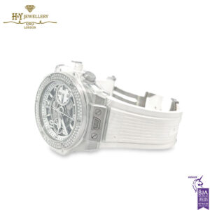 Hublot Unico Titanium White Diamonds - ref 441.NE.2011.RW.1104-13711