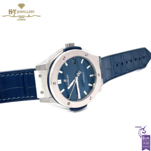 Hublot Classic Fusion Titanium Blue - ref 565.NX.7170.LR-17185
