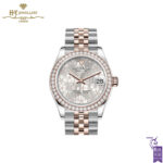 Rolex Datejust Oystersteel Everose gold & Diamonds - ref 278381RBR-0