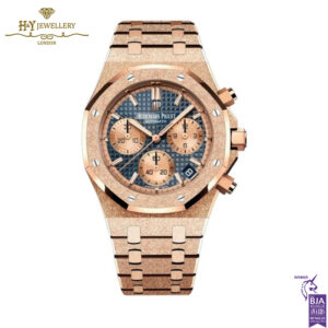 Audemars Piguet Royal Oak Selfwinding Chronograph Frosted Gold {DISCONTINUED} - ref 26239OR.GG.1224OR.01-0