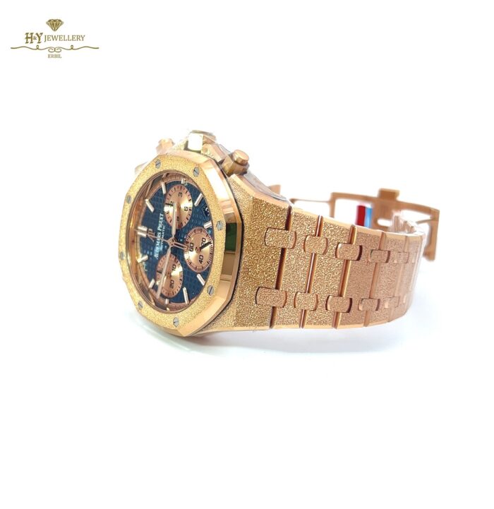 Audemars Piguet Royal Oak Selfwinding Chronograph Frosted Gold {DISCONTINUED} - ref 26239OR.GG.1224OR.01-11212