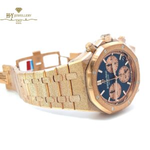 Audemars Piguet Royal Oak Selfwinding Chronograph Frosted Gold {DISCONTINUED} - ref 26239OR.GG.1224OR.01-11211