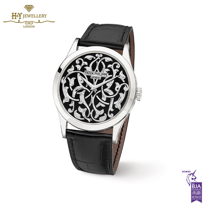 Patek Philippe Calatrava Volutes & Arabesques Platinum {DISCONTINUED} - ref 5088/100P-001-16084
