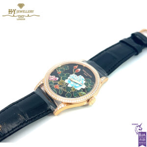 Patek Philippe Calatrava Rose Gold with Diamond {LIMITED} - ref 5077/100R-027-16102