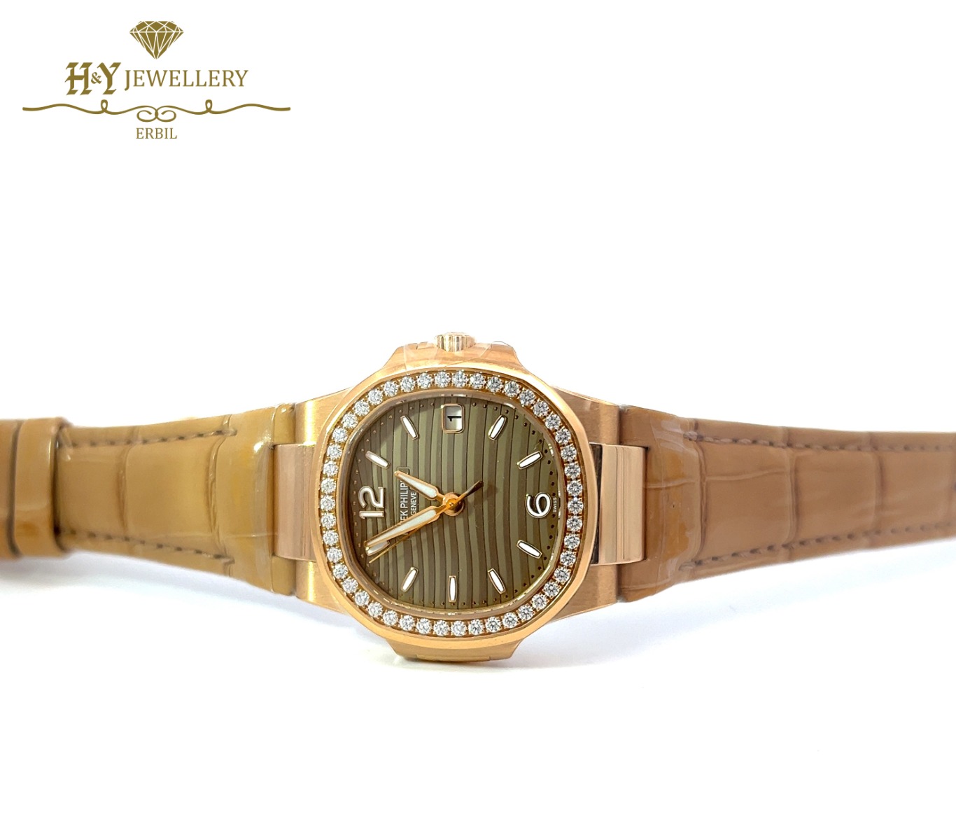 Patek Philippe Nautilus Rose Gold {DISCONTINUED} - ref 7010R-012 -12689