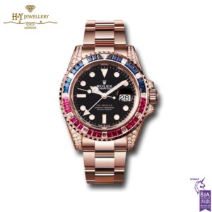 Rolex GMT-Master II Factory Set Rose Gold "SARU" {DISCONTINUED} - ref 126755SARU-0