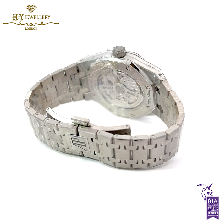 Audemars Piguet Royal Oak Stainless Steel with Factory Diamonds "50TH ANNIVERSARY " - ref 15551ST.ZZ.1356ST.02-15207